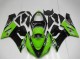 Carenados Moto Kawasaki ZX6R 2005-2006 - Verde Negro Brillante Elf Fábrica