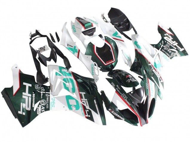 Carenados Moto BMW S1000RR 2015-2016 - Blanco Verde Negro Fábrica