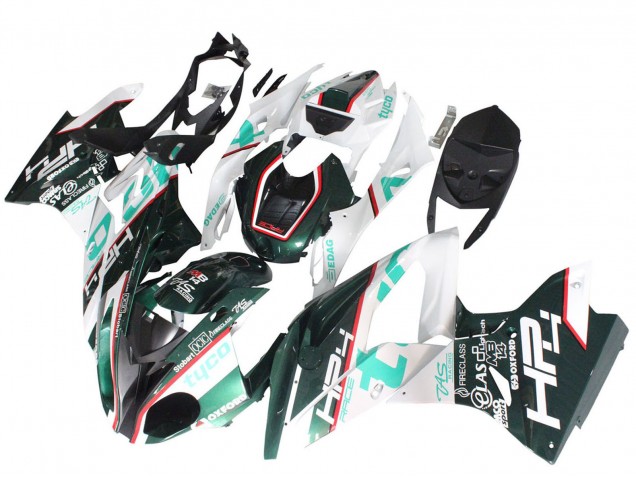 Carenados Moto BMW S1000RR 2015-2016 - Blanco Verde Negro Fábrica