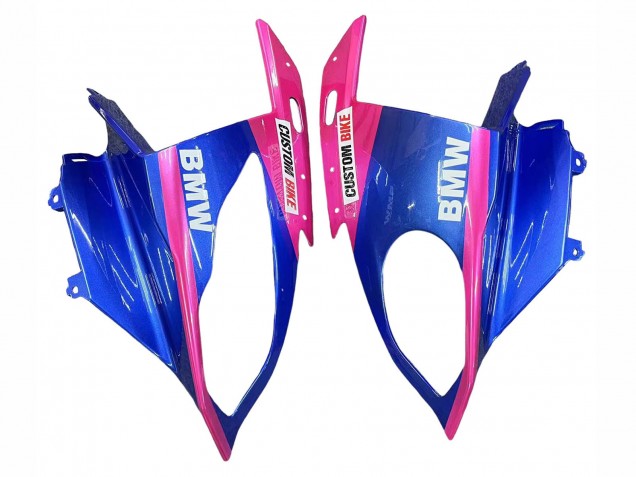 Carenados Moto BMW S1000RR 2015-2016 - Rosa Azul Tiburón Fábrica