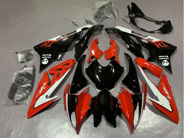 Carenados Moto BMW S1000RR 2015-2016 - Blanco Rojo Negro Brillante Fábrica