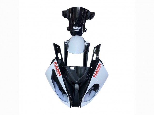 Carenados Moto BMW S1000RR 2015-2016 - Blanco Negro Brillante Fiamm Fábrica