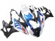 Carenados Moto BMW S1000RR 2009-2014 - Blanco Azul Negro Mate Fábrica