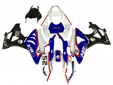 Carenados Moto BMW S1000RR 2009-2014 - Blanco Rojo Azul Negro HP Fábrica