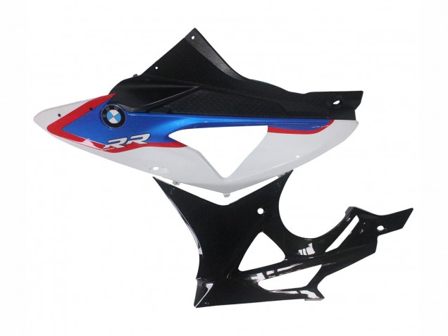 Carenados Moto BMW S1000RR 2009-2014 - Blanco Rojo Azul Negro Brillante HP Becker Carbon Fábrica