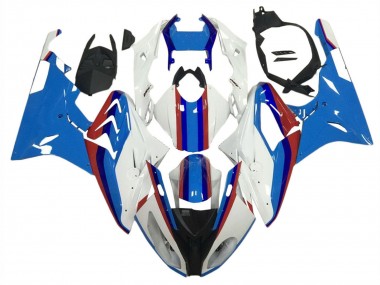 Carenados Moto BMW S1000RR 2009-2014 - Blanco Rojo Azul Fábrica