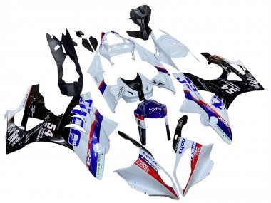 Carenados Moto BMW S1000RR 2009-2014 - Blanco Rojo Azul Negro Tyco Fábrica