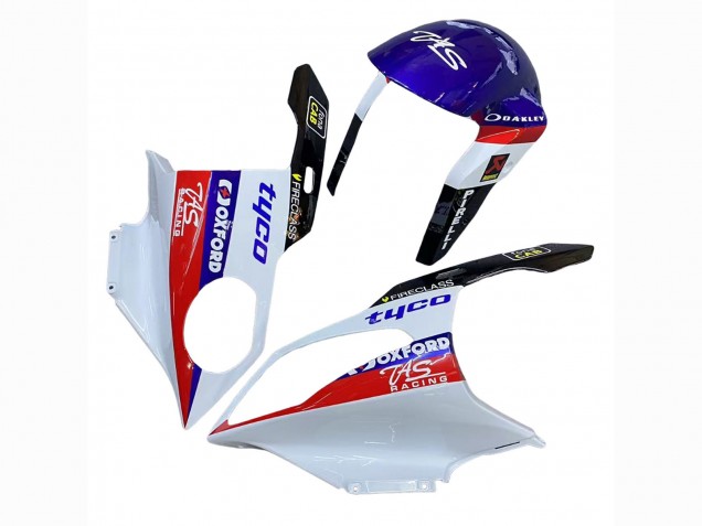 Carenados Moto BMW S1000RR 2009-2014 - Blanco Rojo Azul Negro Tyco Fábrica