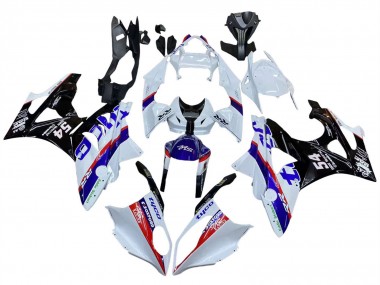 Carenados Moto BMW S1000RR 2009-2014 - Blanco Rojo Azul Negro Tyco Fábrica