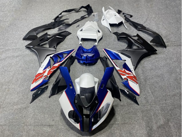 Carenados Moto BMW S1000RR 2009-2014 - Blanco Rojo Azul Negro RR Fábrica