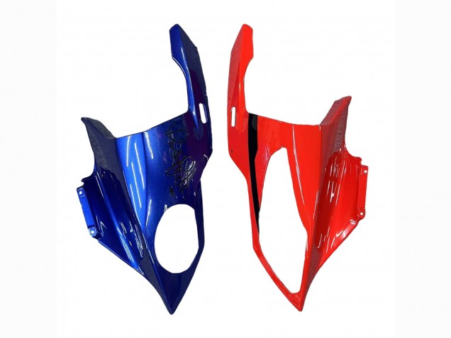 Carenados Moto BMW S1000RR 2009-2014 - Rojo Azul Amarillo Tiburón Fábrica