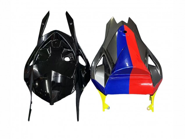Carenados Moto BMW S1000RR 2009-2014 - Rojo Azul Amarillo Tiburón Fábrica