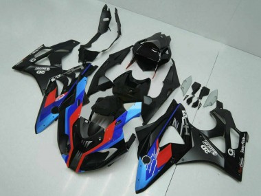 Carenados Moto BMW S1000RR 2009-2014 - Azul Rojo Negro Mate Castrol Fábrica