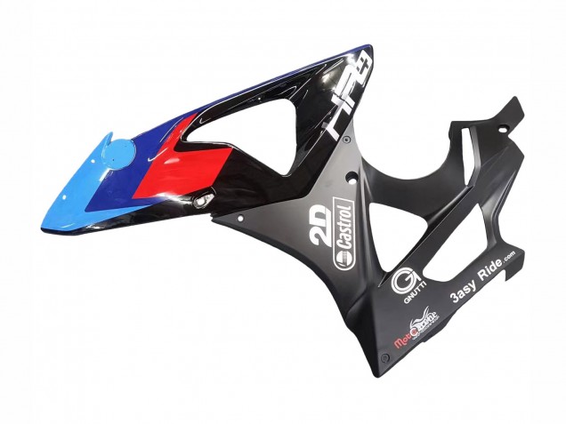 Carenados Moto BMW S1000RR 2009-2014 - Azul Rojo Negro Mate Castrol Fábrica