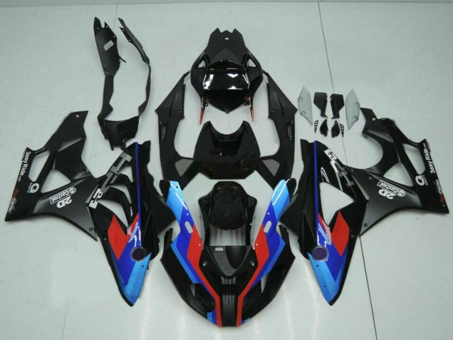 Carenados Moto BMW S1000RR 2009-2014 - Azul Rojo Negro Mate Castrol Fábrica
