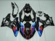 Carenados Moto BMW S1000RR 2009-2014 - Azul Rojo Negro Mate Castrol Fábrica