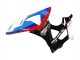 Completo Carenados Moto BMW S1000RR 2009-2014 - Blanco Rojo Azul Negro Brillante Fábrica