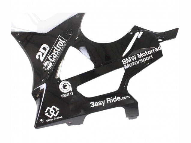 Carenados Moto BMW S1000RR 2009-2014 - Blanco Azul Negro Brillante Castrol Fábrica