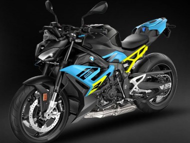 Carenados Moto BMW S1000R 2021-2025 - Negro Azul Claro Amarillo Fábrica