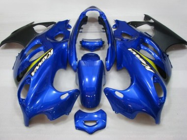 Carenados Moto Suzuki GSX600F/GSX750F 2004-2006 - Azul Amarillo Negro Mate Katana Fábrica