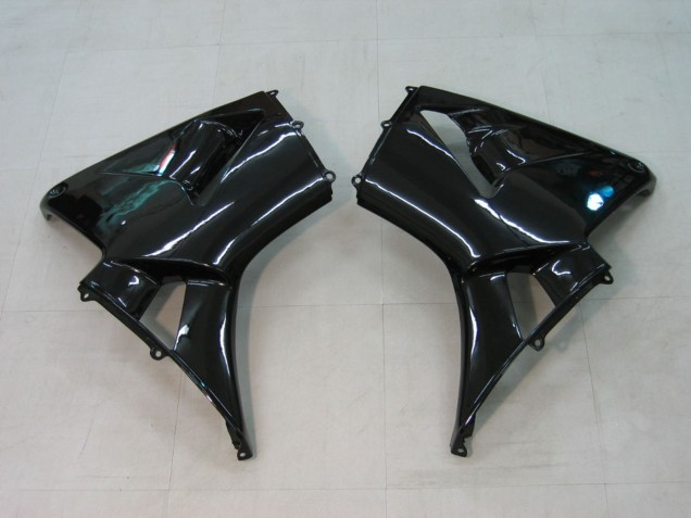 Carenados Moto Honda CBR600RR 2003-2004 - Negro Brillante Rojo Calcomanías Fábrica