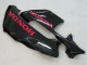Carenados Moto Honda CBR600RR 2003-2004 - Negro Brillante Rojo Calcomanías Fábrica