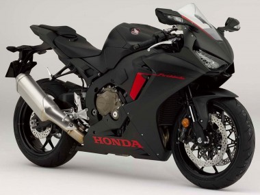 Carenados Moto Honda CBR1000RR 2017-2023 - Negro Mate Rojo Logo Fábrica