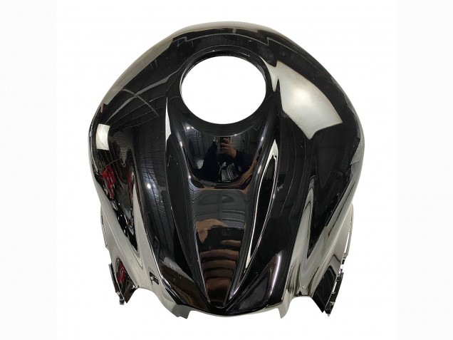 Kits Carenado Moto Honda CBR600RR 2007-2008 - Plata Negro Brillante Fábrica