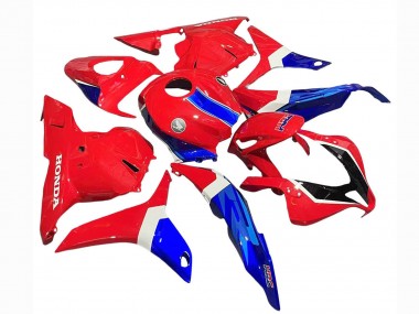 Carenados Moto Honda CBR600RR 2009-2012 - Blanco Rojo Azul HRC Fábrica