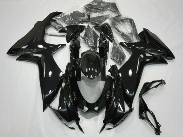 Carenados Moto Suzuki GSXR 600 / GSXR 750 2011-2024 - Negro Brillante Fábrica