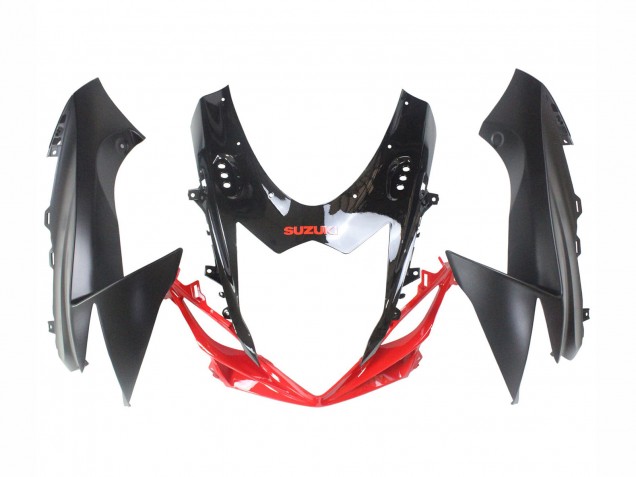 Carenados Moto Suzuki GSXR 600 / GSXR 750 2011-2024 - Negro Gris Rojo Línea Fábrica