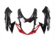 Kits Carenado Moto Suzuki GSXR 600 / GSXR 750 2011-2024 - Rojo Negro Brillante Fábrica