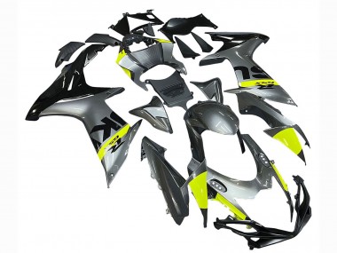 Carenados Moto Suzuki GSXR 600 / GSXR 750 2011-2024 - Plata Amarillo Negro Fábrica