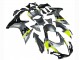 Carenados Moto Suzuki GSXR 600 / GSXR 750 2011-2024 - Plata Amarillo Negro Fábrica