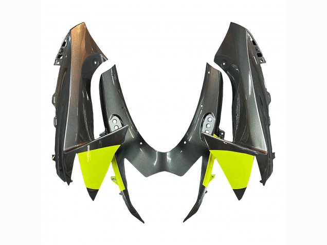 Carenados Moto Suzuki GSXR 600 / GSXR 750 2011-2024 - Plata Amarillo Negro Fábrica