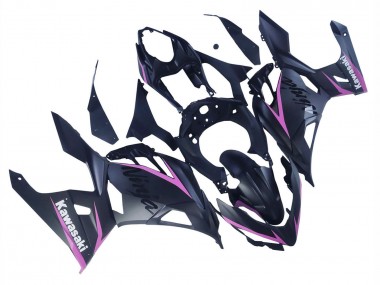 Carenados Moto Kawasaki Ninja 400 2018-2024 - Negro Mate Rosa Fábrica