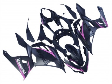 Carenados Moto Kawasaki Ninja 400 2018-2024 - Negro Mate Rosa Fábrica