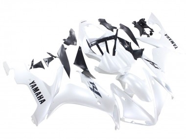 Carenados Moto Yamaha YZF 1000 R1 2004-2006 - Blanco Perla Negro Calcomanías Fábrica