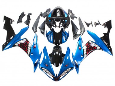 Carenados Moto Yamaha YZF 1000 R1 2004-2006 - Azul Negro Rojo Blanco Tiburón Fábrica