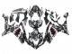 Carenados Moto Yamaha YZF 1000 R1 2007-2008 - Gris Blanco Camouflage Tiburón Fábrica