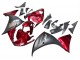 Carenados Moto Yamaha YZF 1000 R1 2009-2011 - Rojo Negro Mate Fábrica