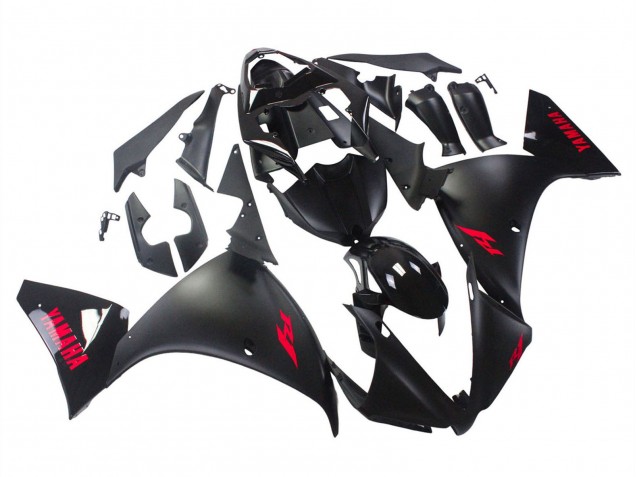 Carenados Moto Yamaha YZF 1000 R1 2012-2014 - Negro Brillante Negro Mate Rojo Fábrica
