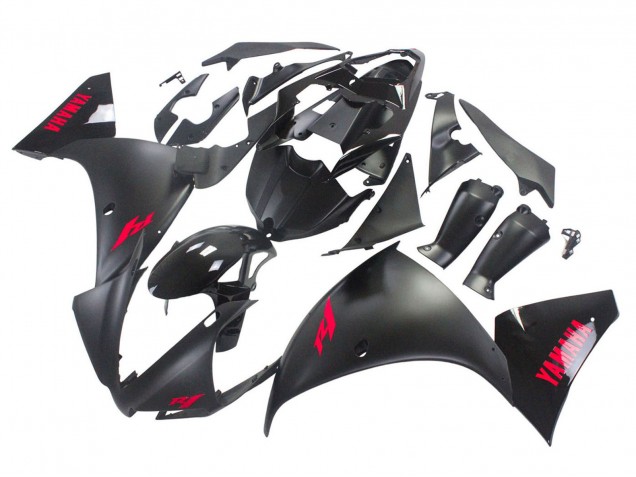 Carenados Moto Yamaha YZF 1000 R1 2012-2014 - Negro Brillante Negro Mate Rojo Fábrica