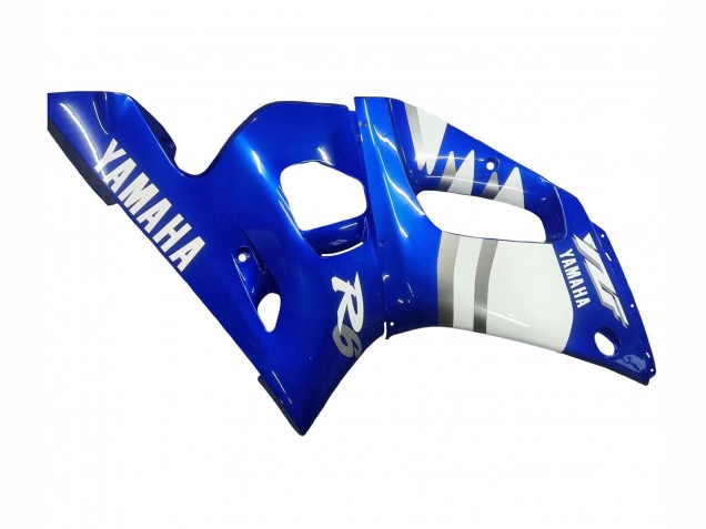 Carenados Moto Yamaha YZF 600 R6 1998-2002 - Azul Blanco Fábrica
