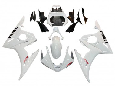 Carenado Moto Yamaha YZF R6 2003-2004 - Blanco Fábrica