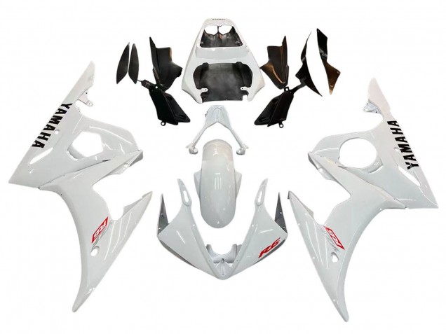 Kits Carenado Moto Yamaha YZF R6S 2006-2009 - Blanco Fábrica