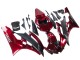 Carenado Moto Yamaha YZF 600 R6 2006-2007 - Rojo Negro Mate Fábrica