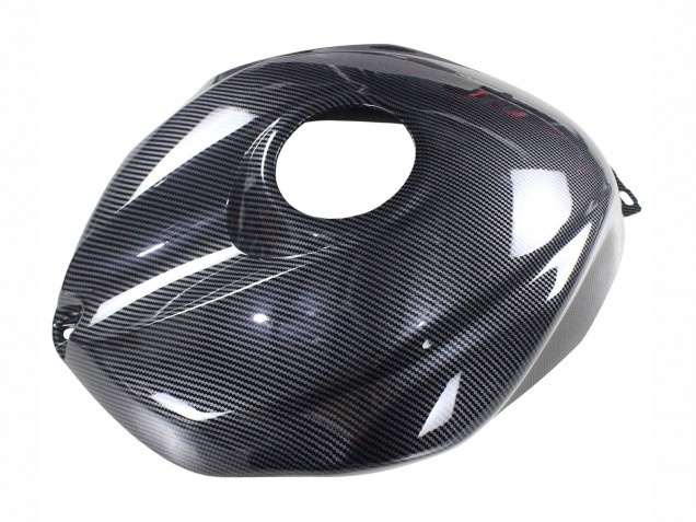 Carenados Moto Yamaha YZF 600 R6 2008-2016 - Gris Negro FibraCarbono Estilo Fábrica
