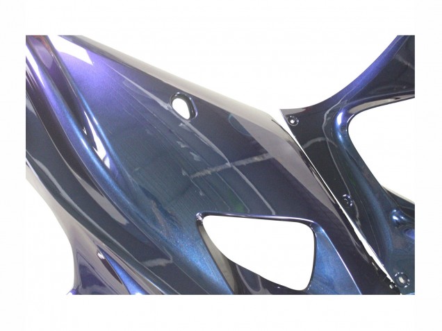 Carenados Moto Yamaha YZF R7 2021-2024 - Gradiente Azul Púrpura Fábrica