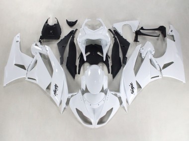 Carenados Moto Kawasaki ZX6R 2009-2012 - Blanco Negro Ninja Fábrica